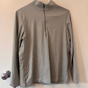 Lululemon Metal Vent Tech Half Zip – Gray – Men’s Medium